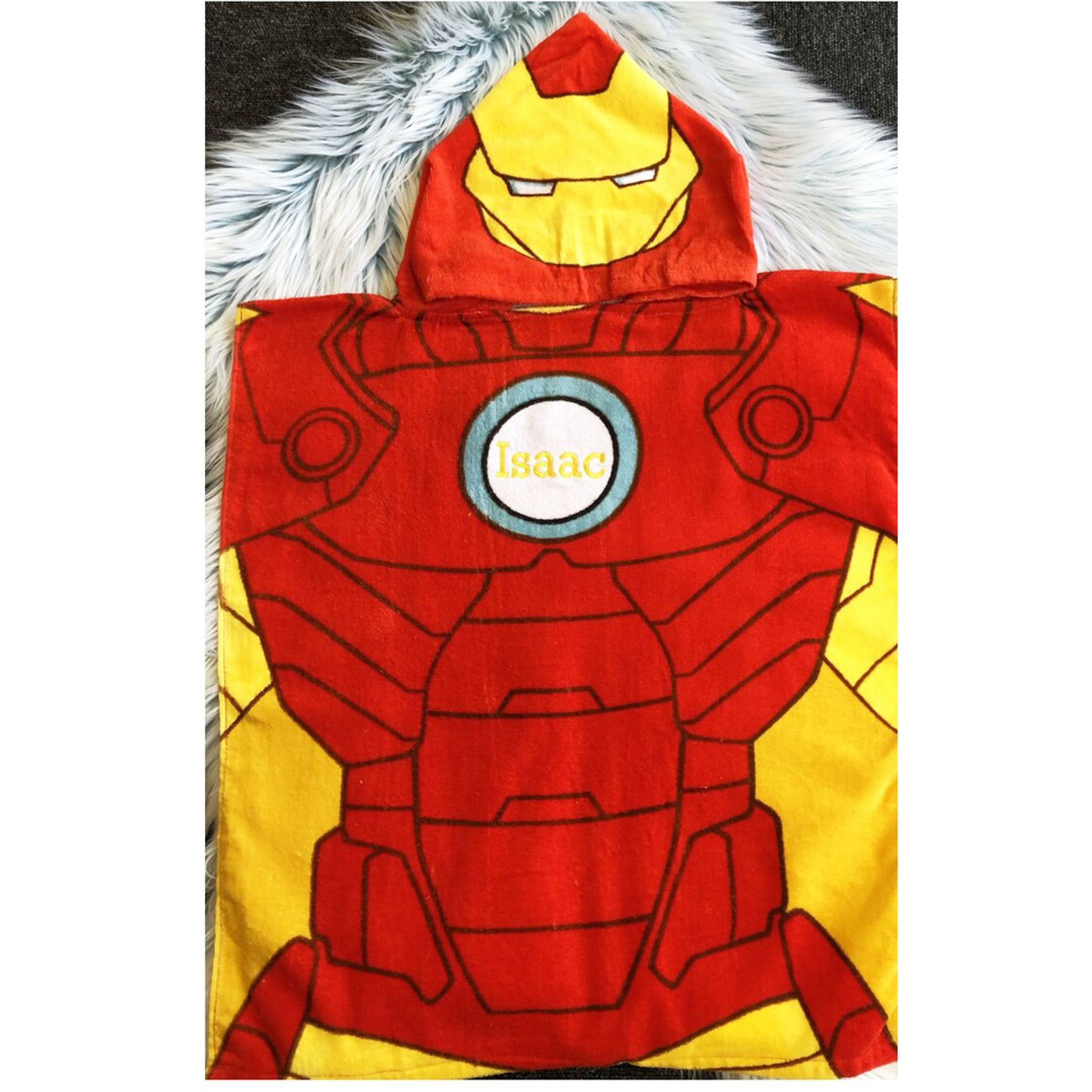 Marvel hooded hot sale towel