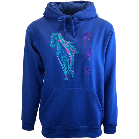 Embroidered Personalised Equestrian Hoodie