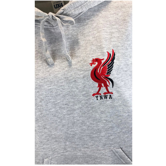 Liverpool Liver Bird Personalised Embroidered Men's Hoodie